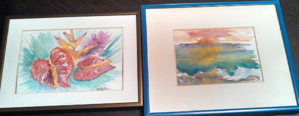 Inspired by the Big Island, Watercolor by Dr. F